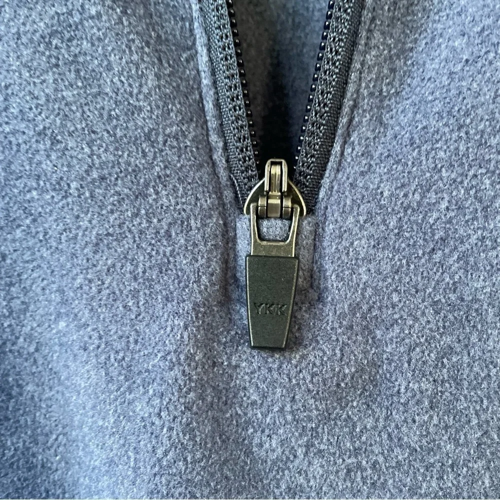 Mondetta Outdoor project quarter zip fleece jacket in steel blue